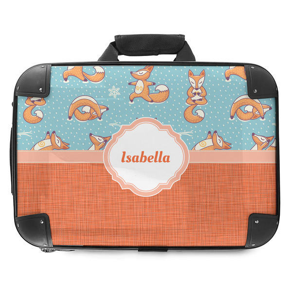 Custom Foxy Yoga Hard Shell Briefcase - 18" (Personalized)
