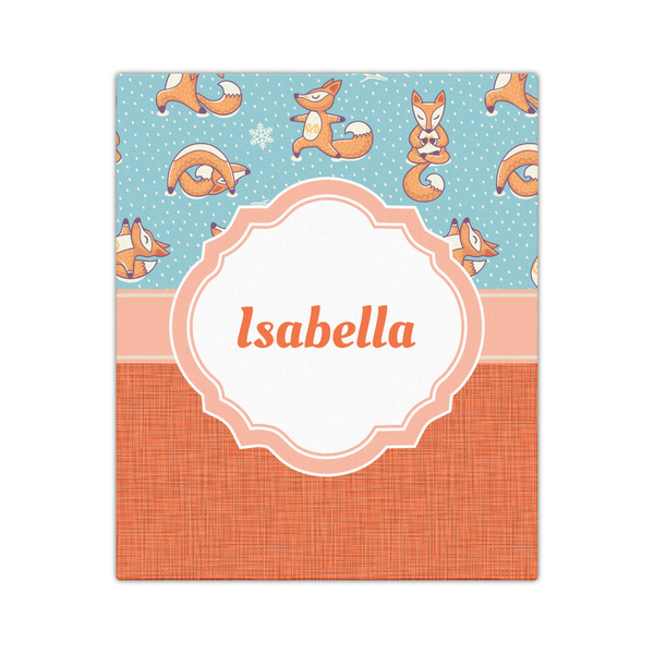 Foxy Yoga 20x24 - Canvas Print - Front View