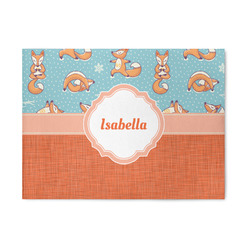 Foxy Yoga Area Rug (Personalized)