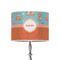 Foxy Yoga 8" Drum Lampshade - ON STAND (Poly Film)