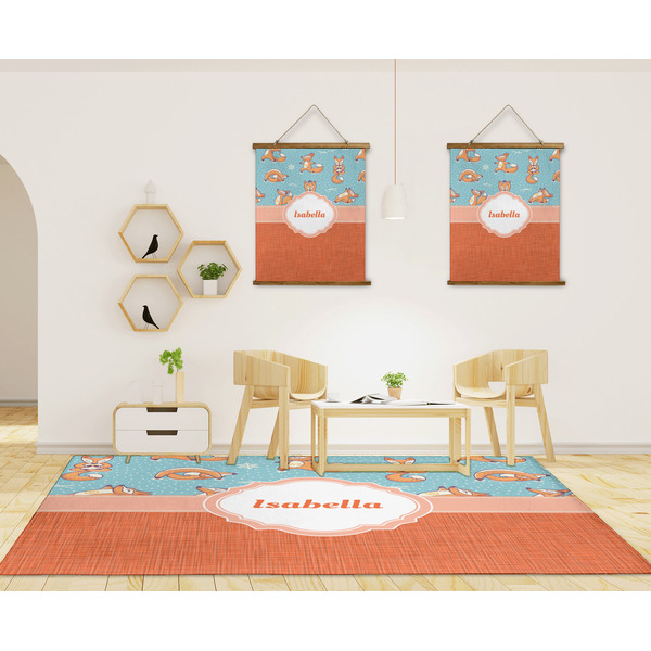 Foxy Yoga 8'x10' Indoor Area Rugs - IN CONTEXT