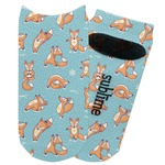 Foxy Yoga Adult Ankle Socks (Personalized)