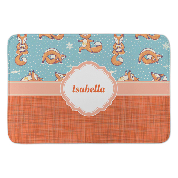 Custom Foxy Yoga Anti-Fatigue Kitchen Mat (Personalized)
