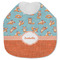 Foxy Yoga Jersey Knit Baby Bib w/ Name or Text