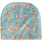 Foxy Yoga Baby Hat (Beanie) (Personalized)