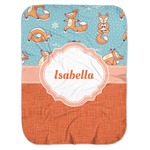 Foxy Yoga Baby Swaddling Blanket (Personalized)