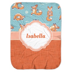 Foxy Yoga Baby Swaddling Blanket (Personalized)