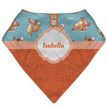 Foxy Yoga Bandana Bib (Personalized)
