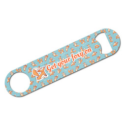 Foxy Yoga Bar Bottle Opener w/ Name or Text