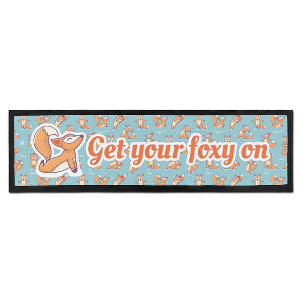 Custom Foxy Yoga Bar Mat - Large (Personalized)