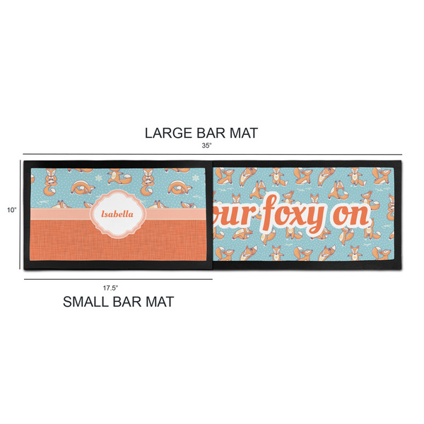 Foxy Yoga Bar Mats - Sizing Chart