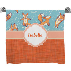 Foxy Yoga Bath Towel (Personalized)