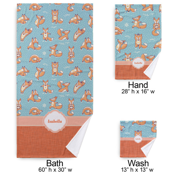 Foxy Yoga Bath Towel Sets - 3-piece - Approval