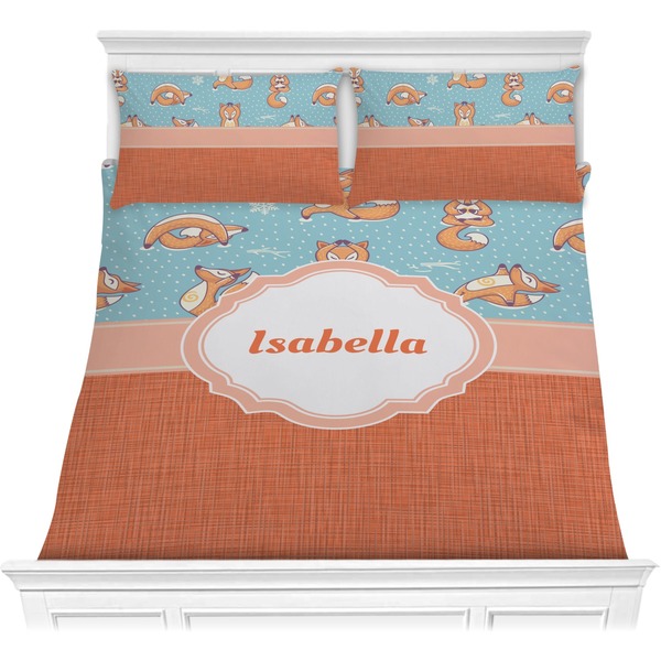 Custom Foxy Yoga Comforters (Personalized)