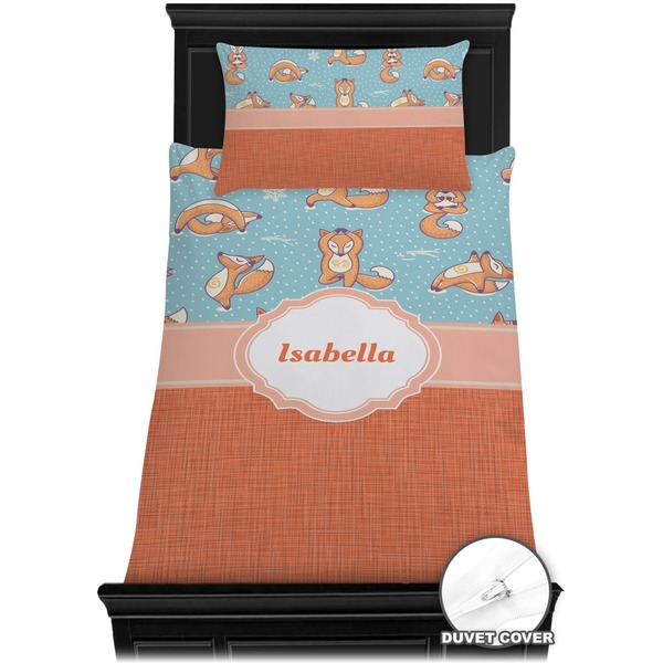 Foxy Yoga Bedding Set (Twin) - Duvet