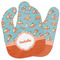 Foxy Yoga Baby Bib w/ Name or Text