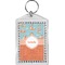 Foxy Yoga Bling Keychain (Personalized)