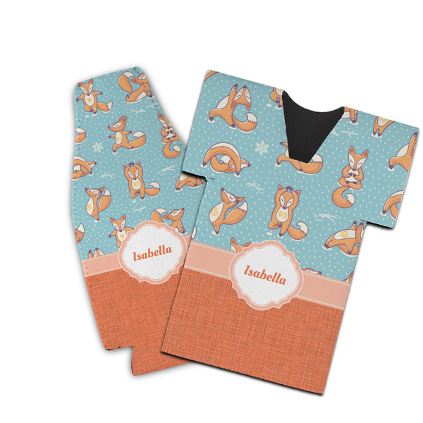 Custom Foxy Yoga Bottle Cooler (Personalized)