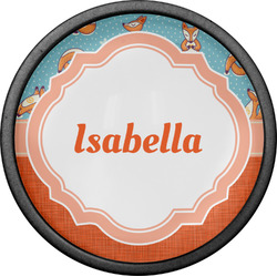 Foxy Yoga Cabinet Knob (Black) (Personalized)