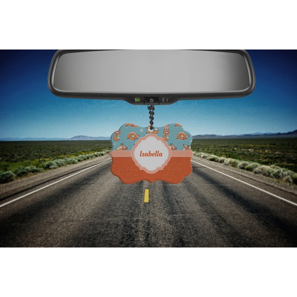 Foxy Yoga Car Ornament (Road)