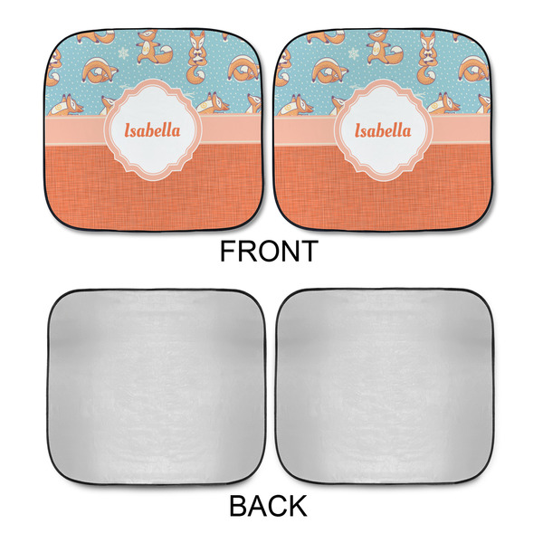 Foxy Yoga Car Sun Shades - APPROVAL