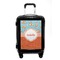 Foxy Yoga Carry On Hard Shell Suitcase - Front