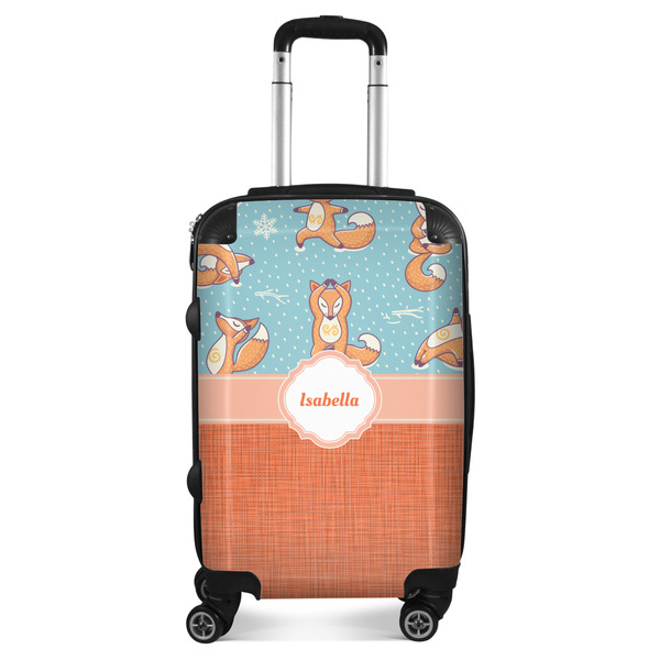 Custom Foxy Yoga Suitcase - 20" Carry On (Personalized)