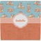 Foxy Yoga Ceramic Tile Hot Pad (Personalized)