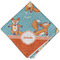 Foxy Yoga Cloth Napkins - Personalized Dinner (Folded Four Corners)
