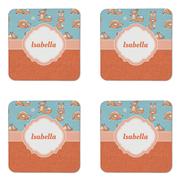 Foxy Yoga Coaster Set - APPROVAL