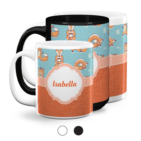 Foxy Yoga Coffee Mugs Main