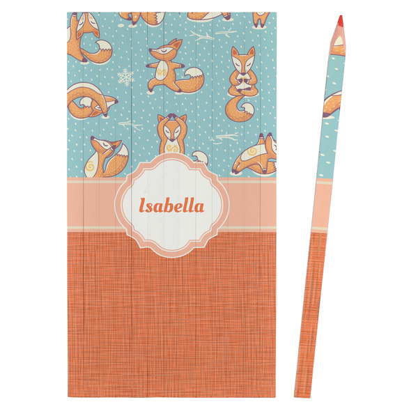 Foxy Yoga Colored Pencils - Front View