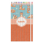 Foxy Yoga Colored Pencils (Personalized)