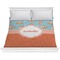 Foxy Yoga Comforter - King (Personalized)
