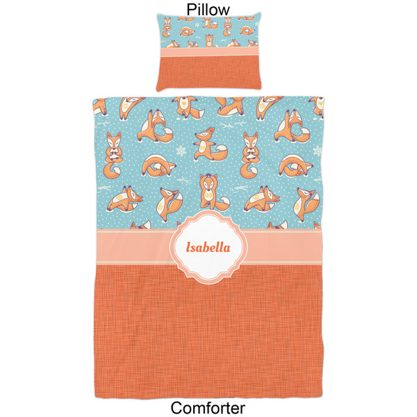 Foxy Yoga Comforter Set - Twin - Approval