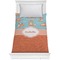 Foxy Yoga Comforter - Twin (Personalized)