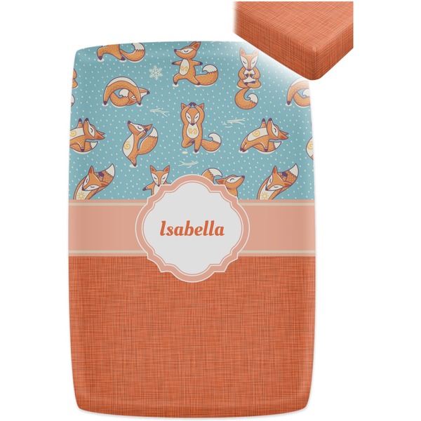 Foxy Yoga Crib Fitted Sheet - Apvl