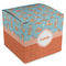Foxy Yoga Cube Favor Gift Box - Front/Main