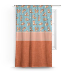 Foxy Yoga Curtain