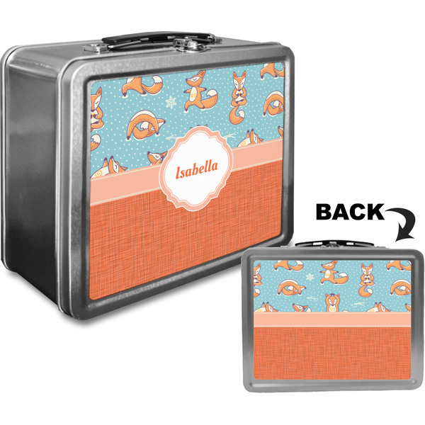 Foxy Yoga Custom Lunch Box / Tin Approval