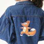 Foxy Yoga Large Custom Shape Patch - 2XL