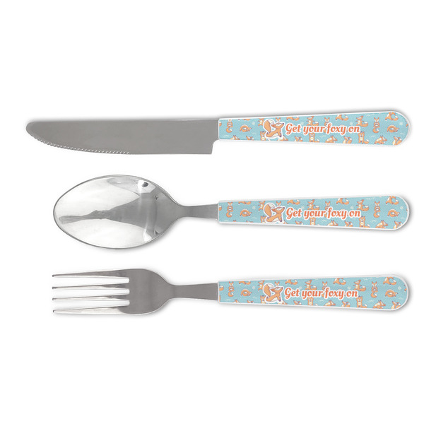 Custom Foxy Yoga Cutlery Set (Personalized)