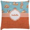 Foxy Yoga Decorative Pillow Case (Personalized)