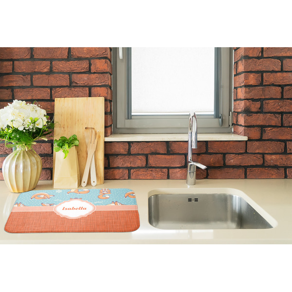 Foxy Yoga Dish Drying Mat - LIFESTYLE 2
