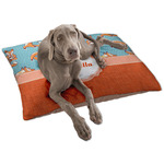 Foxy Yoga Dog Bed - Large w/ Name or Text