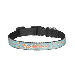Foxy Yoga Dog Collar - Small (Personalized)
