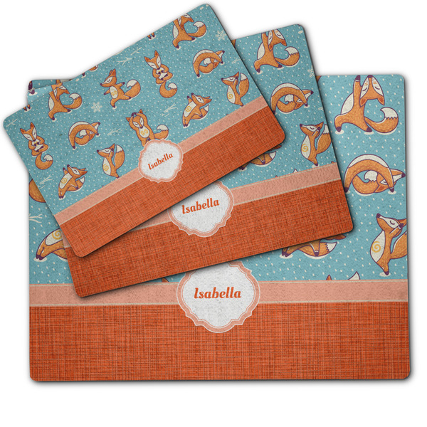 Foxy Yoga Dog Food Mat - MAIN (sm, med, lrg)