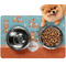 Foxy Yoga Dog Food Mat - Small LIFESTYLE