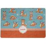 Foxy Yoga Dog Food Mat w/ Name or Text