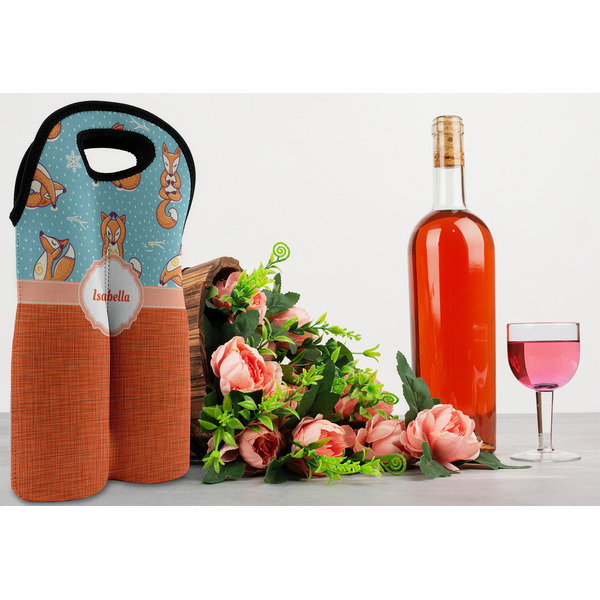 Foxy Yoga Double Wine Tote - LIFESTYLE (new)